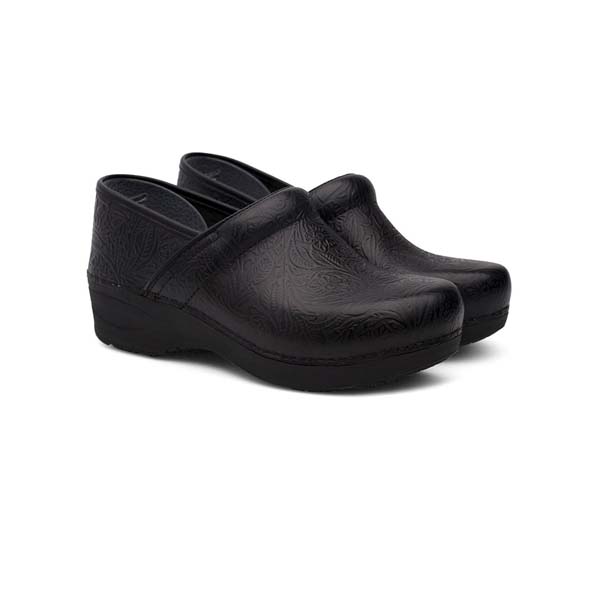 Dansko XP 2.0 Floral Tooled Work Clogs (Women’s)