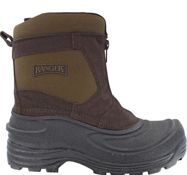 Ranger, Flintlock 3, Winter Boot, Insulated, Brown, Men's, side view