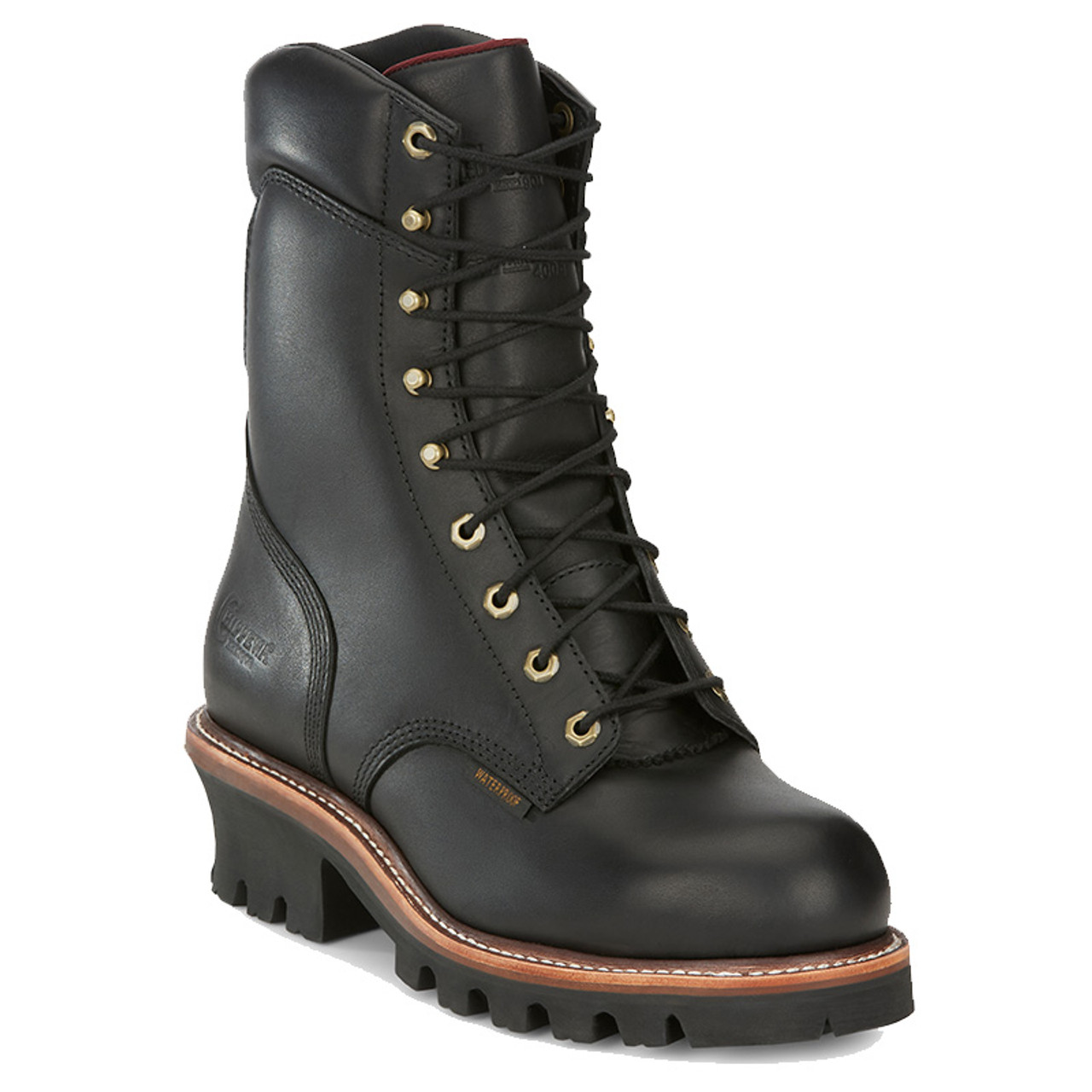 Chippewa 9″ Super DNA Lace-up Steel Toe Logging Boots (Men’s)