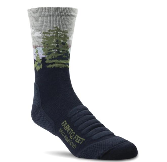 Farm to Feet Cascade Locks 3/4 Crew Socks (Men’s & Women’s)