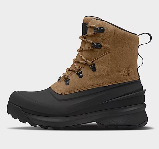 North Face, Chilkat 5 Lace, Winter Boot, Utility Brown, Men's, side view