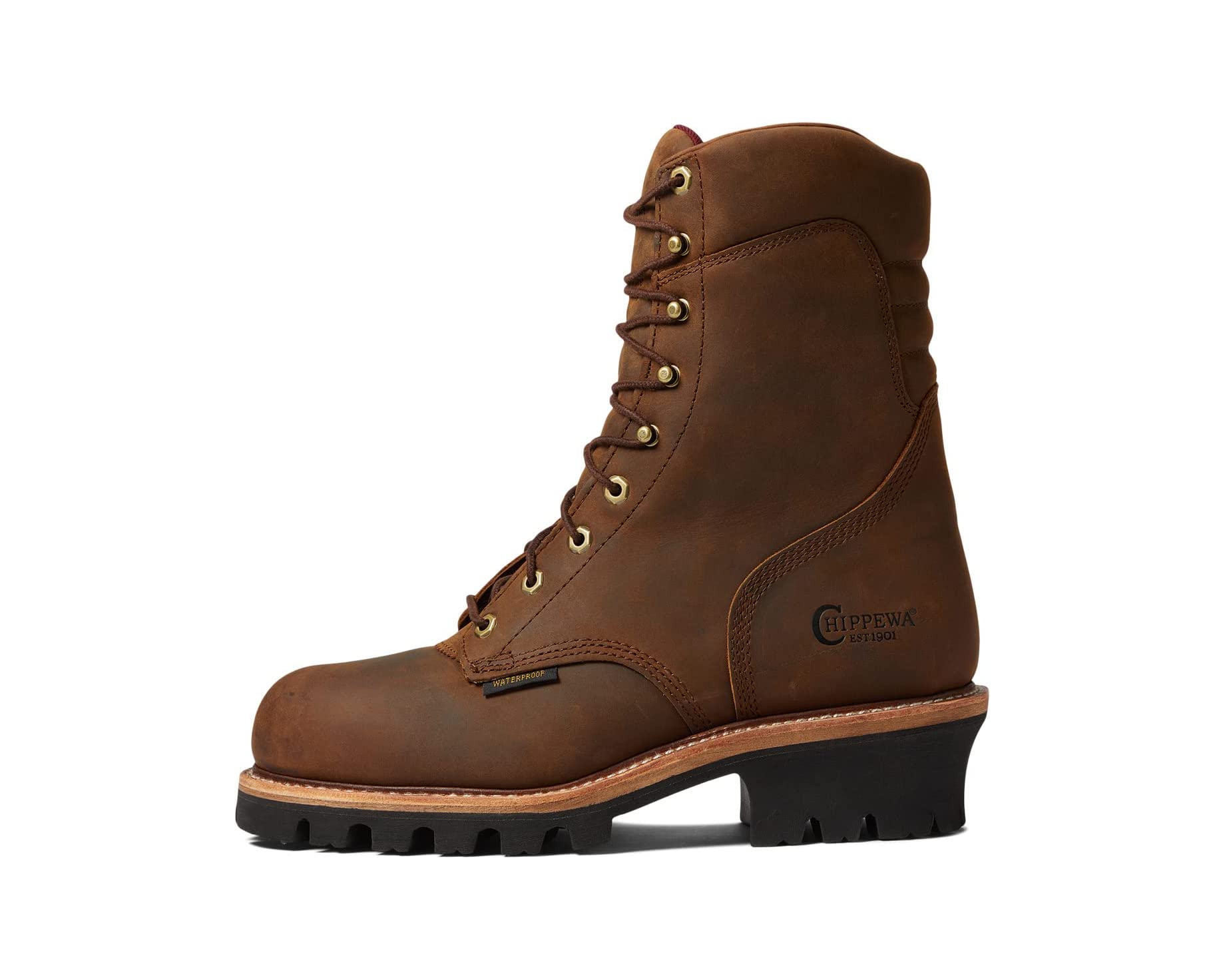 Chippewa 9″ Super DNA Lace Up Steel Toe Logging Boots (Men’s)