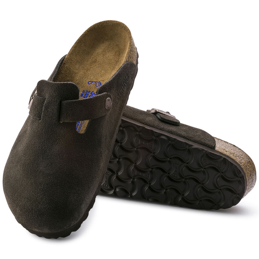 Birkenstock Boston Soft Footbed Suede Leather Clog (Women’s)
