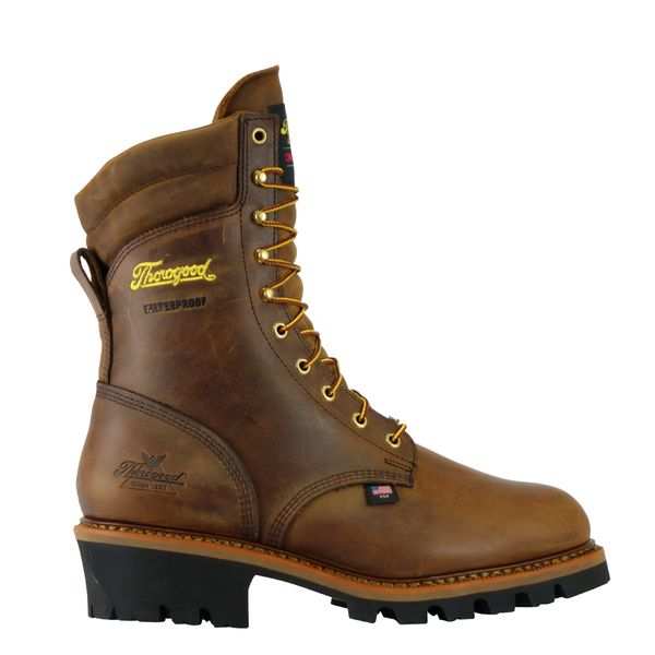 Thorogood 9″ USA Logger Steel Toe 400 gr. Work Boot (Men’s)