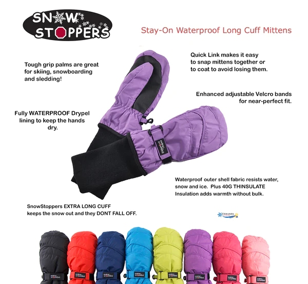 Snow Stopper Mittens (Kids)