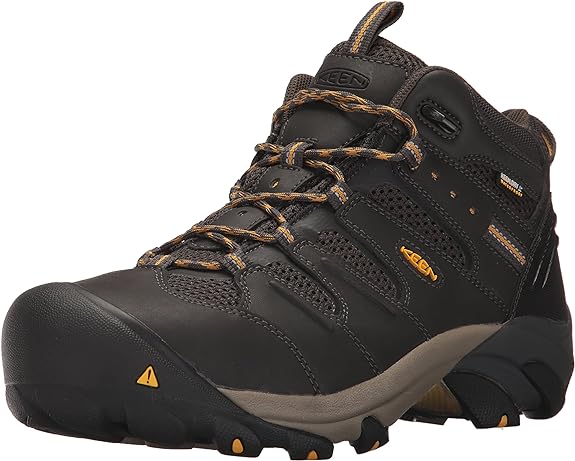 Keen Utility Lansing Mid Steel Toe Waterproof Work Boot (Men’s)