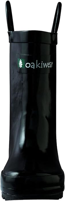 Oaki Jet Black Handle Rain Boots (Toddler’s/Little Kid’s/Big Kid’s)