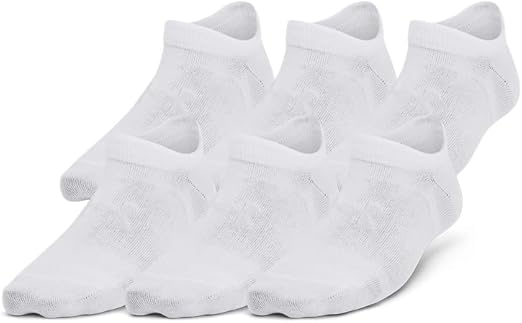 Under Armour Essential 6-Pack No Show Socks (Kids)