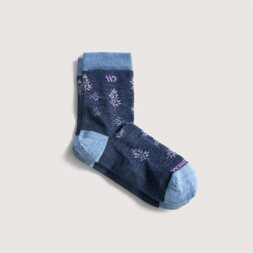 Wide Open Foliage Lightweight Crew Socks (Women’s)