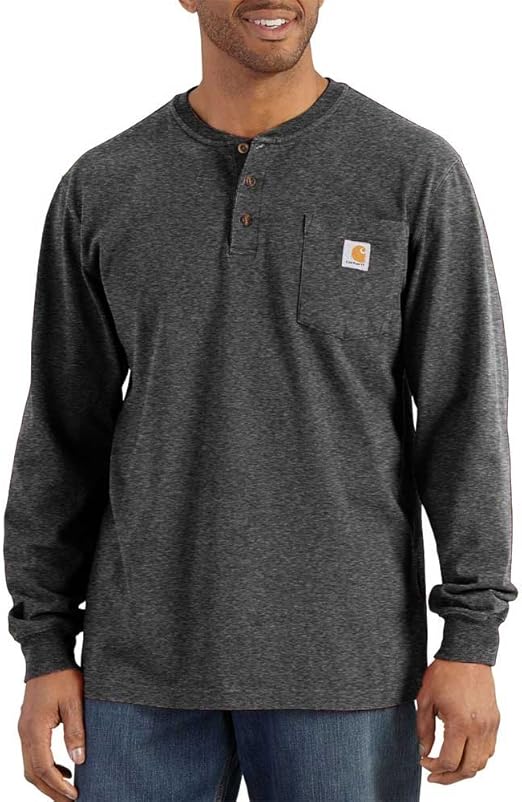 Carhartt Heavyweight Long Sleeve Henley (Men’s)