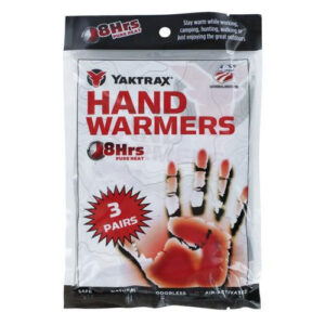 Yaktrax, Hand Warmers, 3 pair pack, front view
