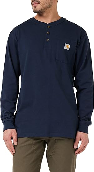 Carhartt Heavyweight Long Sleeve Henley (Men’s)