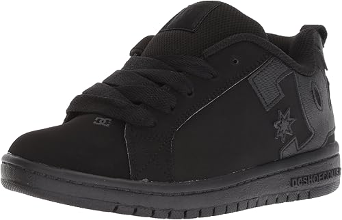 DC Shoes Court Graffik Skate Shoes (Little Kids/Big Kids)