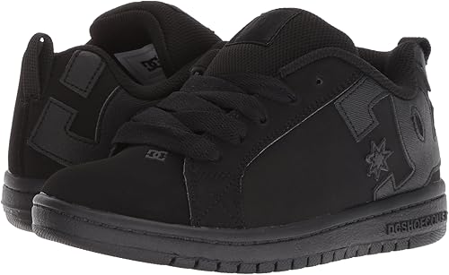 DC Shoes Court Graffik Skate Shoes (Little Kids/Big Kids)