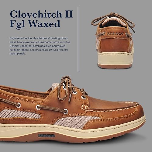 Sebago Clovehitch 2 FGL Waxed Boat Shoe (Men’s)