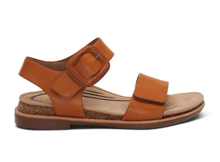 Aetrex Claire Quarter Strap Sandal (Women’s)