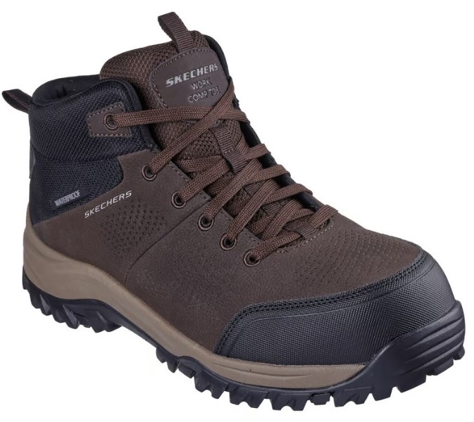 Skechers Work: Relment-Erett WP Comp Toe Work Boot (Men’s)