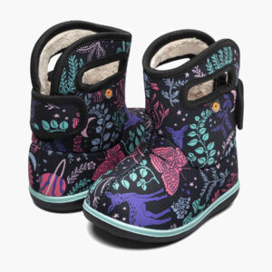 Bogs, Baby Bogs 2, Lined Boot, Cosmic Forest, Toddlers, pair view