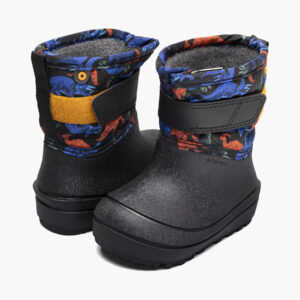 Bogs, Baby Snow Shell, Winter Boots, Real Multi Dino, Toddlers, pair view