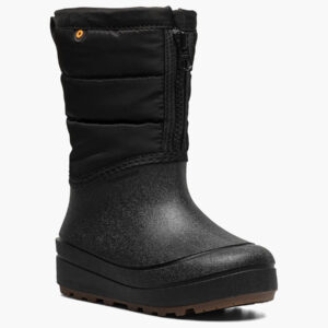 Bogs, Snow Shell, Winter Boots, Black, Little Kids, Big Kids, angle view