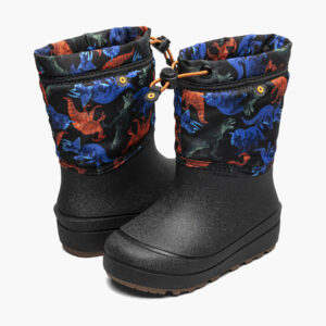 Bogs, Snow Shell, Winter Boots, Real Dino Pattern, Little Kids, Big KIds, pair view