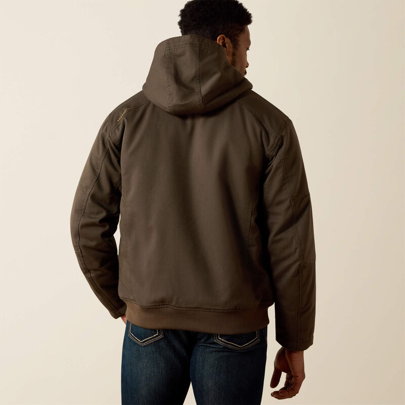 Ariat Rebar DuraCanvas Jacket w/Hood (Men’s)