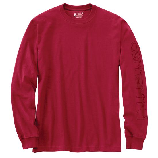 Carhartt T-Shirt Loose Fit LS Logo (Men’s)