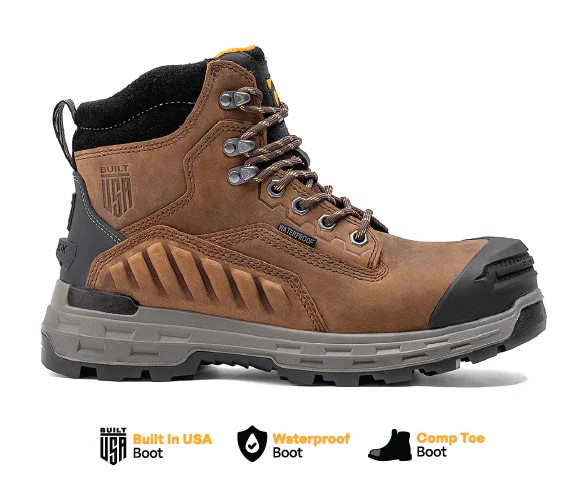 Chinook Wildwood 6″ WP Comp Toe Work Boot (Men’s)