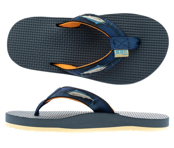 Scott Hawaii Aukai Flip Flops (Little Kids)
