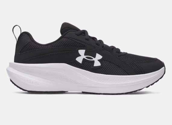 UA Charged+ Assert 11 Running Sneaker (Big Kids)