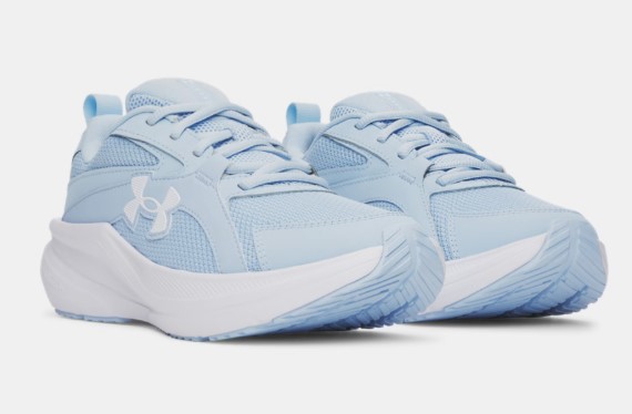 UA Charged+ Assert 11 Running Sneaker (Big Kids)