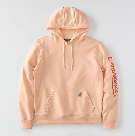 Carhartt-Women’s-Sawyer Script Logo Hoodie