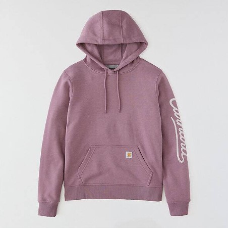 Carhartt-Women’s-Sawyer Script Logo Hoodie