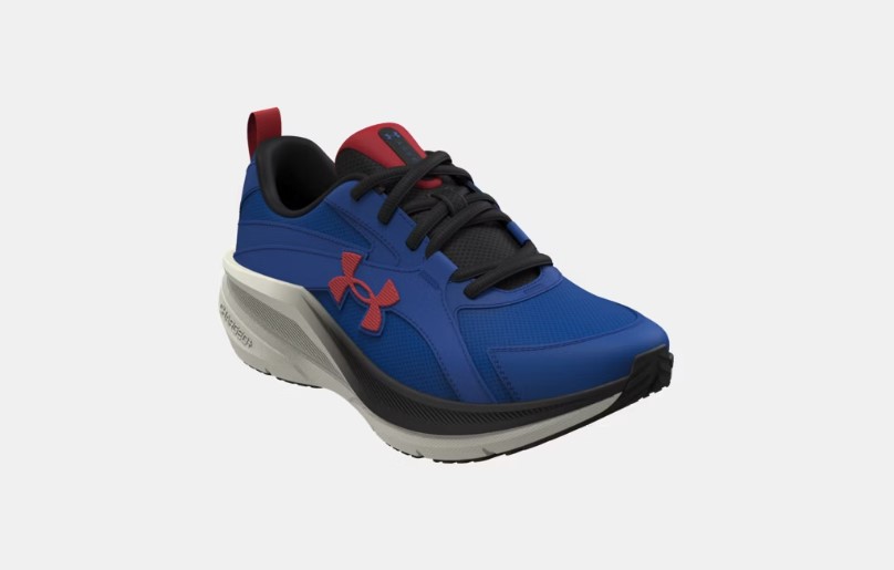 UA Charged+ Assert 11 Running Sneaker (Big Kids)