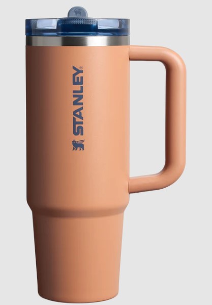 Stanley Quencher ProTour Flip Straw Tumbler, 30 oz, toast tan, with handle