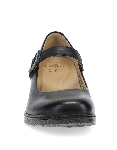 Women's, Dansko, Marybeth, Block Heel, Mary Jane, Black, Front View