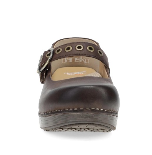Women's, Dansko, Xp 2.0, Mary Jane, Clog, Chocolate, Front View