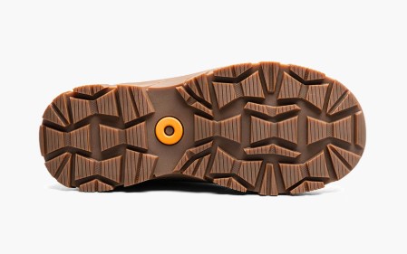 Bogs, Arcata II Chelsea, Winter Boot, Dark Brown, Men's, sole view