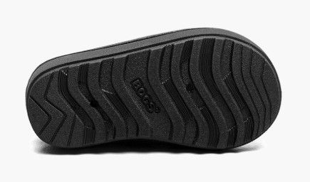 Bogs, Baby Snowshell Northern Lights, Winter Boot, Black Multi, Toddlers, sole view
