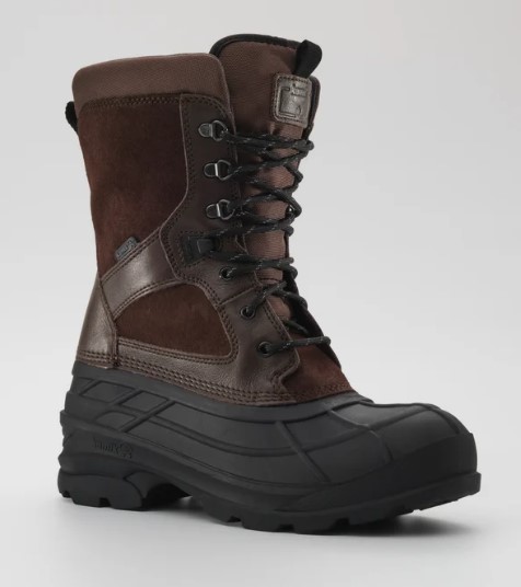Kamik, Nation Plus, Winter Boot, Men's, Dark Brown, side view