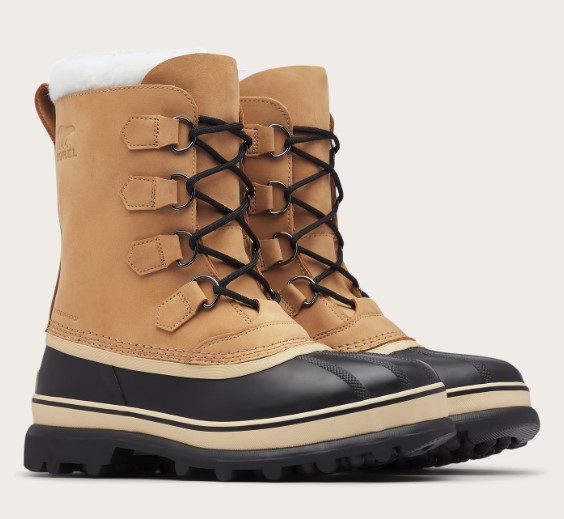 Sorel, Caribou, Winter Boot, Buff, Men's, pair view