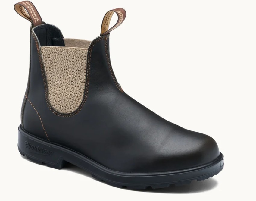 Women's, Blundstone, 2603, Elastic Sided Boot, Brown-Sand, Front Angle View