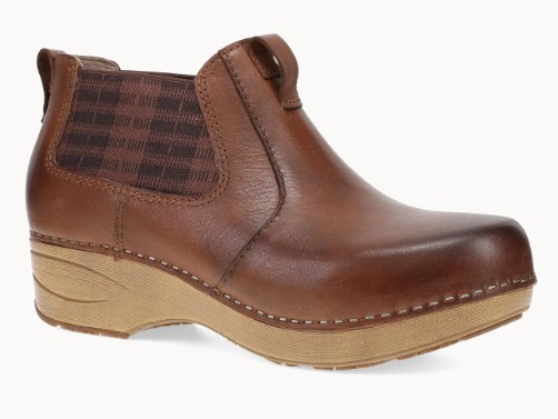 Women's, Dansko, Xp 2.0 Bootie, Brown, Angle View