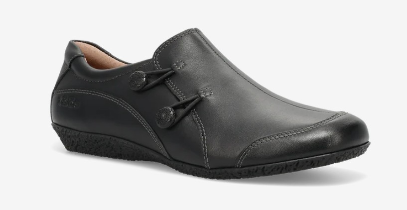 Women's, Taos, Ramble, Shoe, Black, Front Angle View